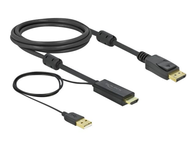 Delock Video-  Audiokabel - HDMI, USB (nur Strom)