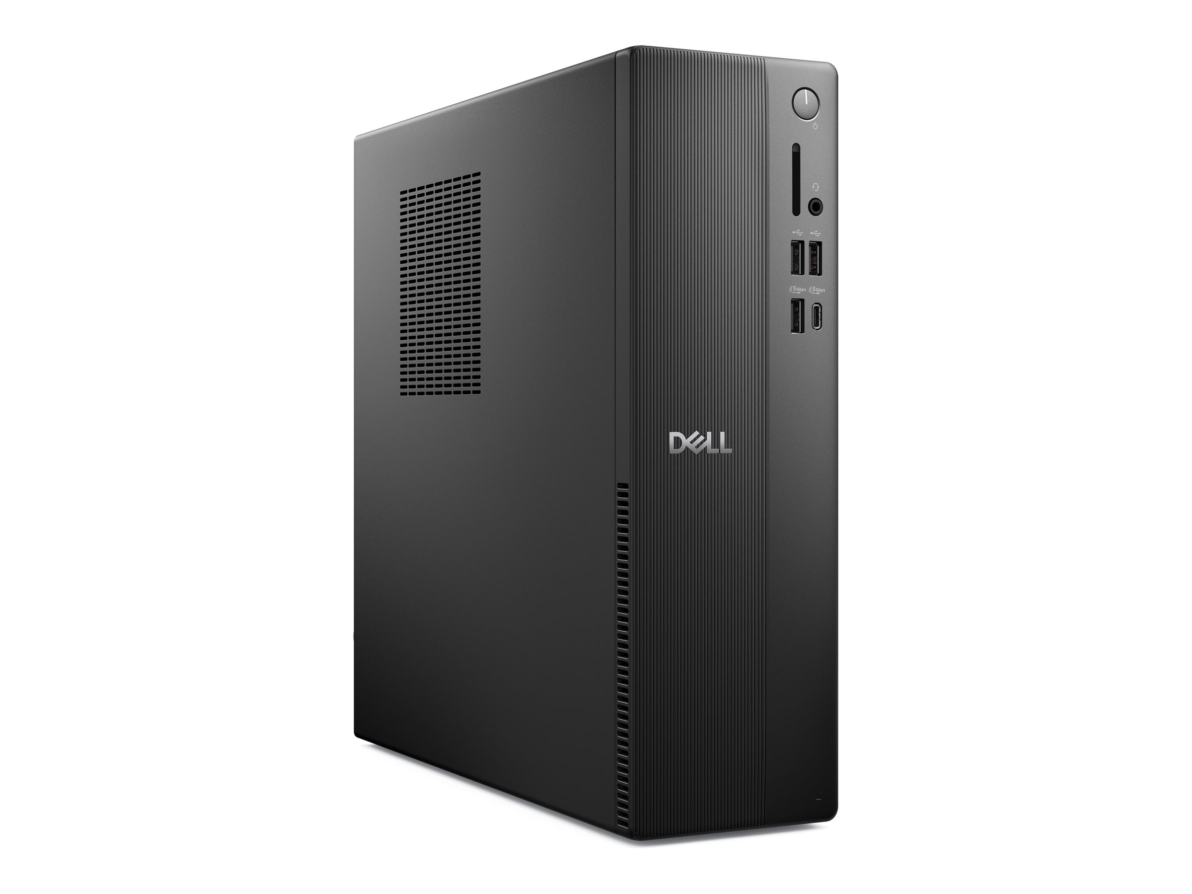 "Dell Pro Slim Essential QVS1260 - Schlanker Desktop - Core Ultra 5 225  3.3 GHz - RAM 16 GB - SSD 512 GB - NVMe, QLC, Class 25 - Intel Graphics - Wi-Fi 6, Bluetooth, 1GbE - WLAN 802.11abgnacax, Bluetooth - Win 11 Pro - Monitor keiner - Schwarz, s