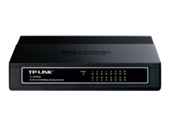 TP-LINK TL-SF1016D V7 - Switch - 16 x 10100 (Uplink)