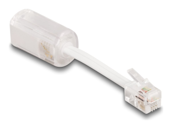 Delock Telefonadapter - RJ-10 (S) zu RJ-10 (R)