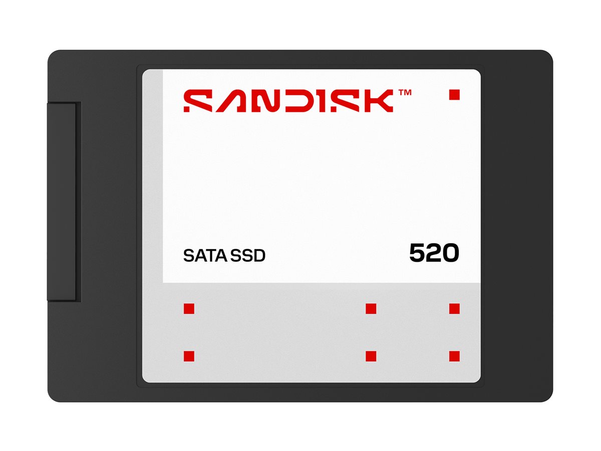 SanDisk 520 - SSD - 4 TB - intern - 2.5" (6.4 cm)