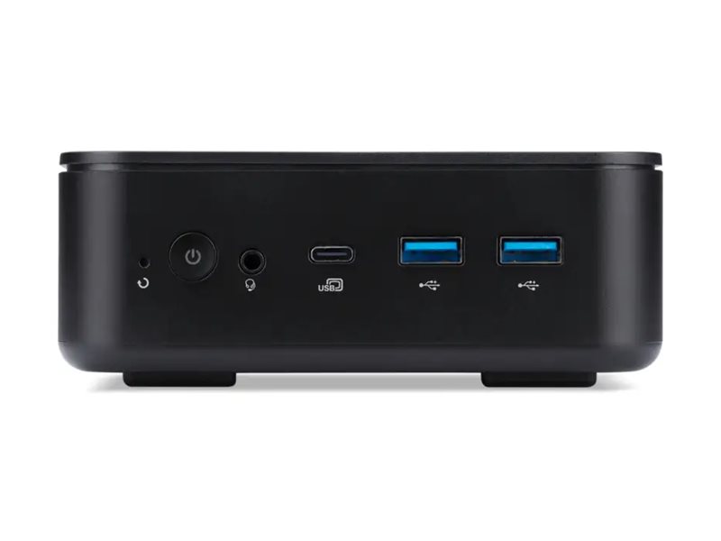 Acer Revo Box AI RB102-LNL - Barebone - Mini-PC - 1 x Core Ultra 7 256V  2.2 GHz - RAM 16 GB - SSD 1.024 TB - Intel Arc Graphics 140V - Bluetooth, 2.5GbE, Wi-Fi 6E - WLAN 802.11abgnacax (Wi-Fi 6E)