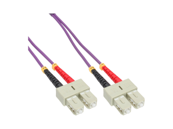 InLine LWL Duplex Kabel - SCSC - 50125µm - OM4 - 7,5m