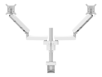 Vogels MOMO 4237 - Befestigungskit (Schwenkarm) - modular - für 2 LCD-Displays - weiß - Bildschirmgröße 25.4-109 cm (10"-43")