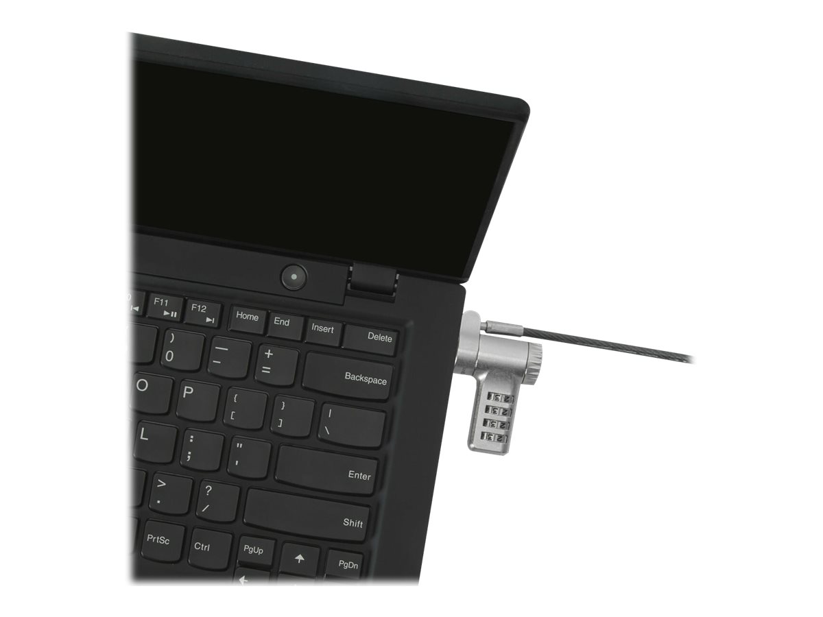 Targus DEFCON - Sicherheitskabelschloss - Silber