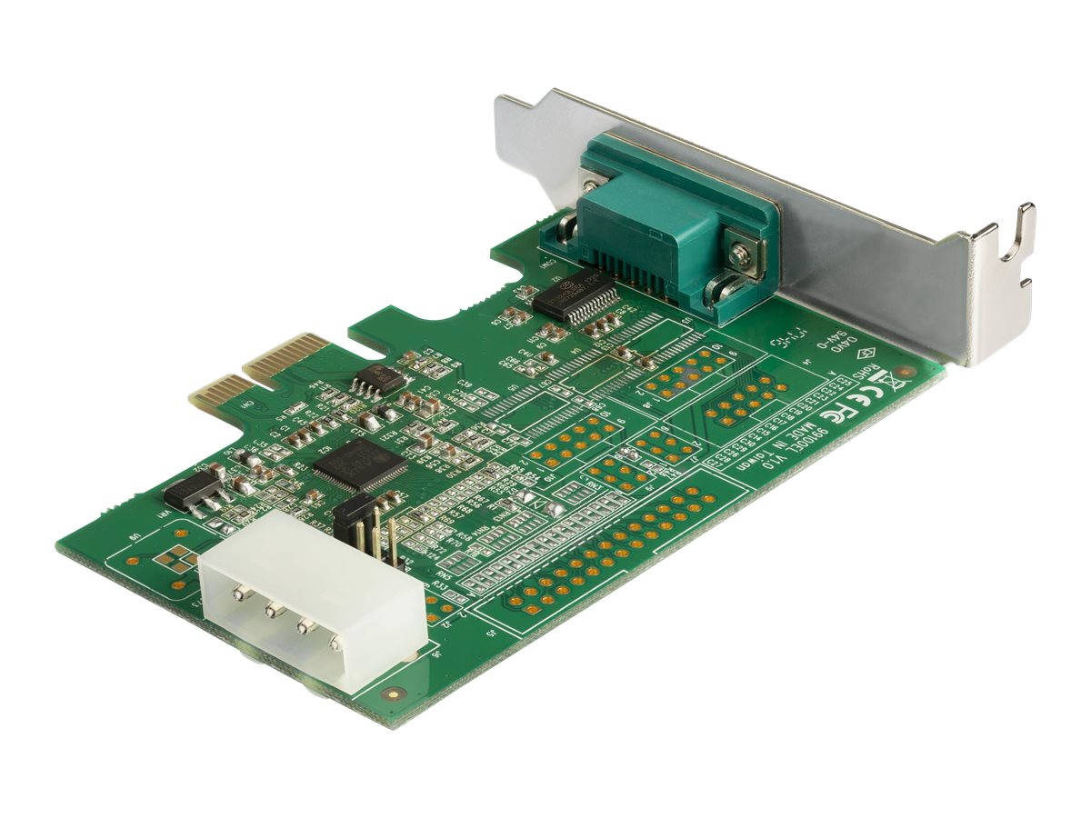 StarTech.com Startech 1 Port Serielle PCI Express RS232 Adapter Karte - Serielle PCIe RS232 Kontroller Karte - PCIe zu Seriell DB9 - 16950 UART - Niedrigprofil-Erweiterungskarte - Windows & Linux (PEX1S953LP)