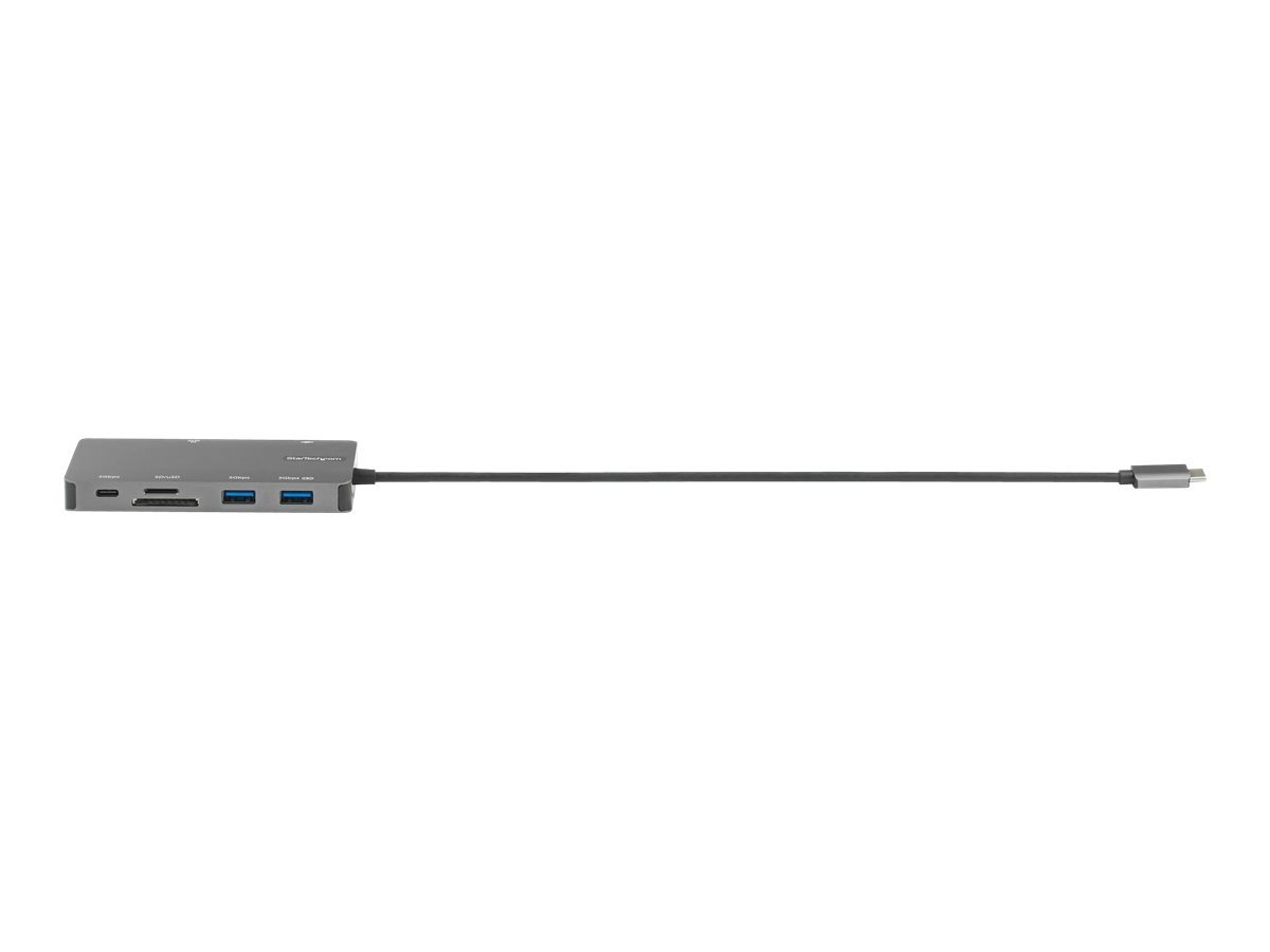 StarTech.com USB C Multiport Adapter - USB C auf HDMI 4K 30HzVGA ReiseadapterDocking station - 5Gbits USB 3.0 Hub (USB AUSB C)