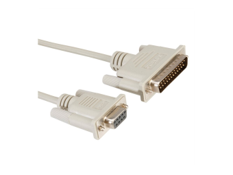 ROLINE Kabel seriell - DB-9 (W) zu DB-25 (M)