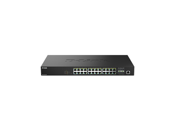 D-Link DMS 1250-28P - Switch - L2+ - Smart - 24 x 1010010002.5G (PoE+)