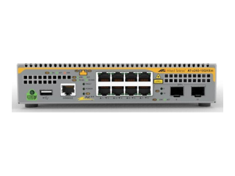 Allied Telesis AT x240-10GHXm - Switch - L3 - managed - 8 x 1010010002.5G5G (PoE++)