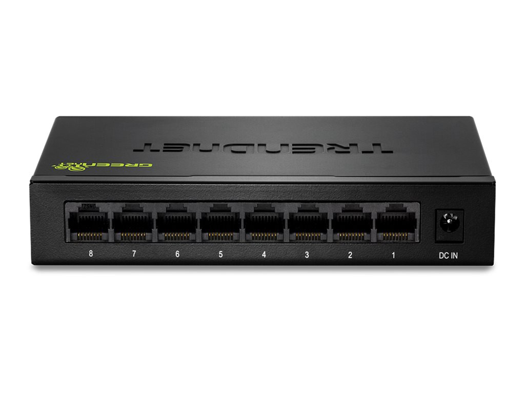 TRENDnet TEG S82g 8-Port Gigabit GREENnet Switch