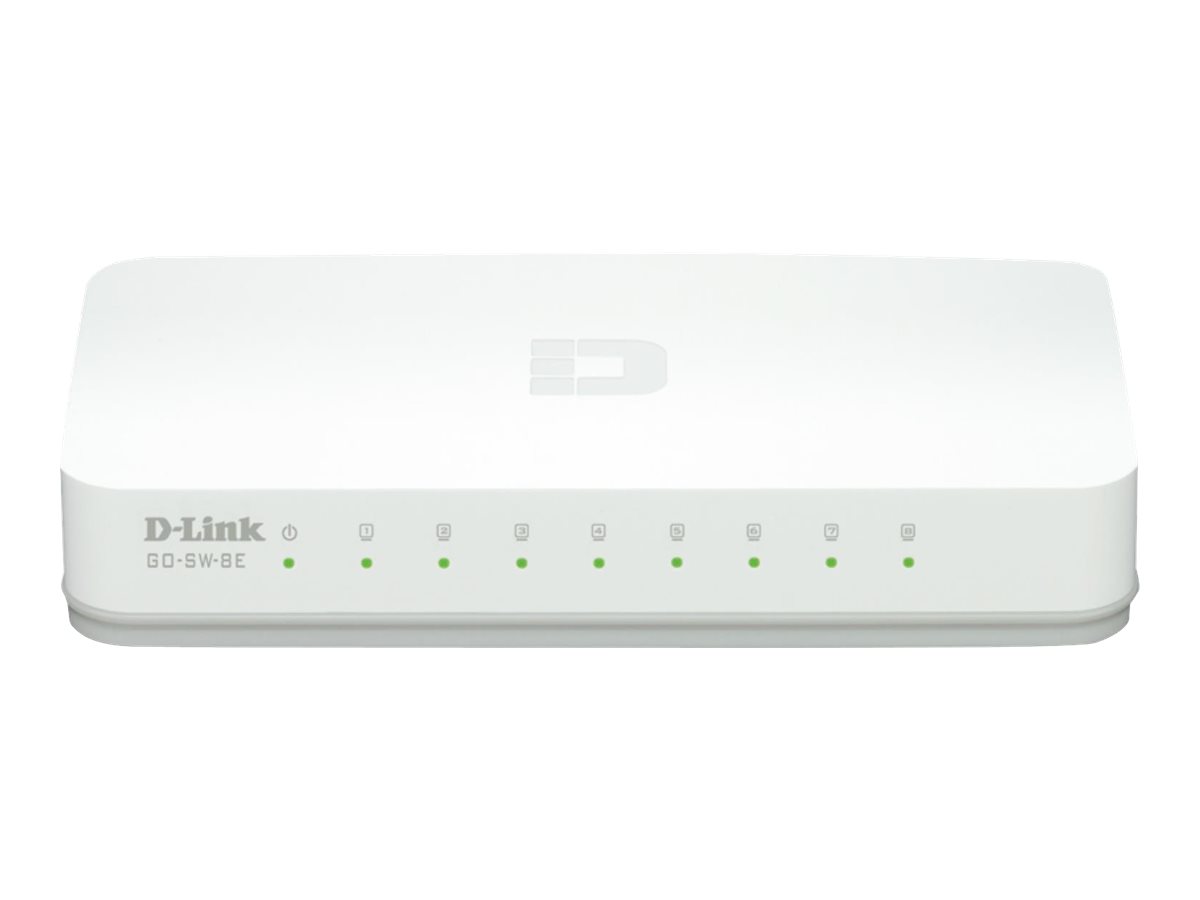 D-Link dlinkgo GO-SW-8E - Switch - 8 x 10100 - Desktop