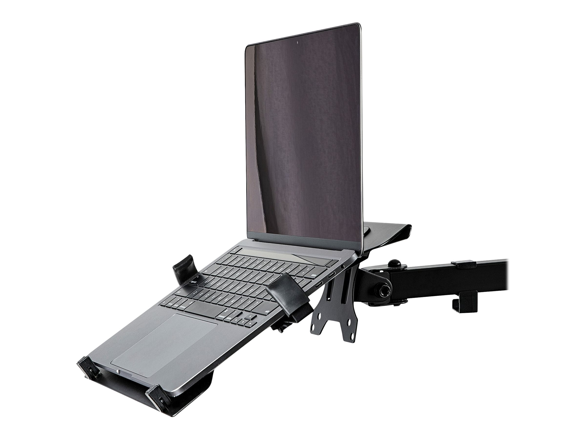 StarTech.com VESA Laptop Tray, Adjustable Monitor Arm Laptop Tray Secures Notebooks up to 4.5kg (9.9lb)