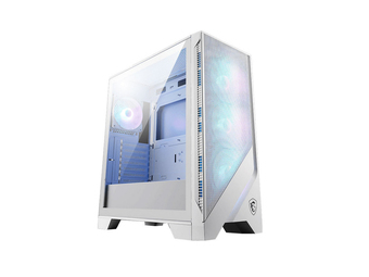 MSI Mag Forge 320R Airflow Micro Tower White - Tower - ATX