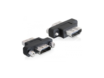 Delock HDMI Kupplung - HDMI weiblich zu HDMI weiblich