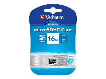 Verbatim Flash-Speicherkarte - 16 GB - Class