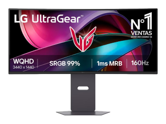 LG UltraGear 34G600A-B - LED-Monitor - Gaming - gebogen - 86.4 cm (34")