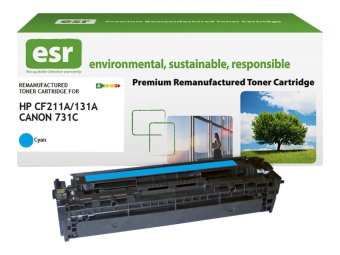 Armor ESR - Cyan - kompatibel - Karton - Tonerpatrone (Alternative zu: HP CF211A)
