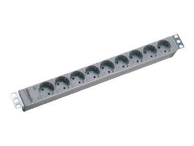 Bachmann Steckdosenleiste (Rack - einbaufähig) - Ausgangsanschlüsse 9 - 1U - 48.3 cm (19")