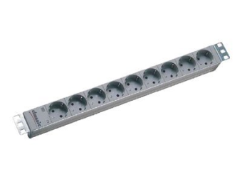 Bachmann Steckdosenleiste (Rack - einbaufähig) - Ausgangsanschlüsse 9 - 1U - 48.3 cm (19")