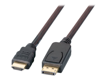 EFB Elektronik EFB-Elektronik - Adapterkabel - DisplayPort männlich Verriegelung zu HDMI männlich