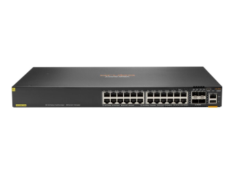 HPE Aruba CX 6200F - Switch - nur horizontale Oberflächenmontage - L3 - managed - 24 x 101001000 (PoE+)