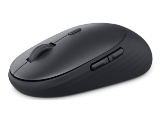 Dell Pro 7 MS726 - Maus - leise - rechts- und linkshändig - optisch - 6 Tasten - kabellos - 2.4 GHz, Bluetooth 6.0 - kabelloser Empfänger (USB)