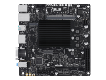 ASUS PRIME N100I-D D4 - Motherboard - Mini-ITX - Intel N-series N100 - USB 3.2 Gen 2, USB 3.2 Gen 1 - Gigabit LAN - Onboard-Grafik (CPU erforderlich)