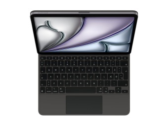 Apple Magic Keyboard - Tastatur und Foliohülle - mit Trackpad - Apple Smart connector - QWERTY - Dänisch - Schwarz - für 10.9-inch iPad Air (4. Generation 5. Generation)