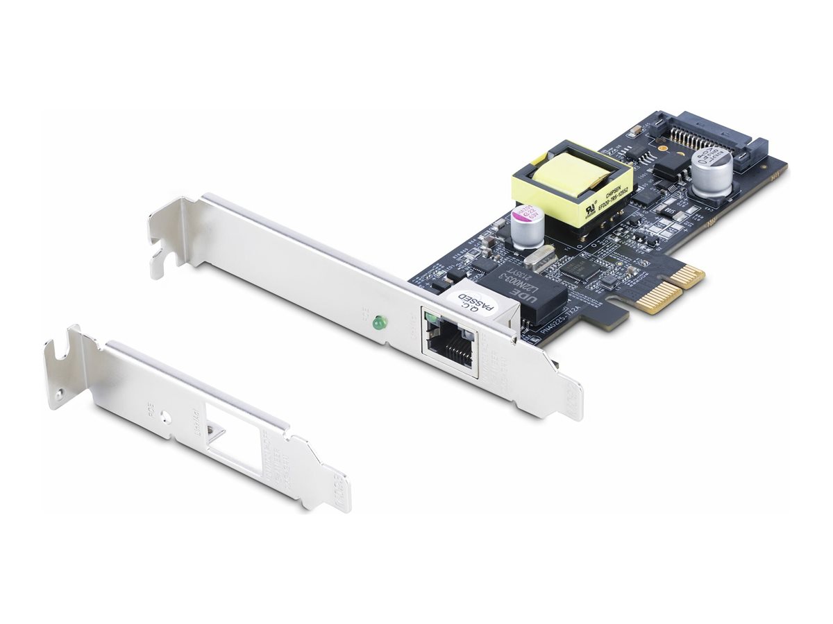 StarTech.com Startech 1-Port 2.5Gbps PoE Netzwerkkarte, Intel I225-V, 802.3ataf - Netzwerkadapter - PCIe 2.0 Low-Profile - 2.5GBase-T (PoE+)