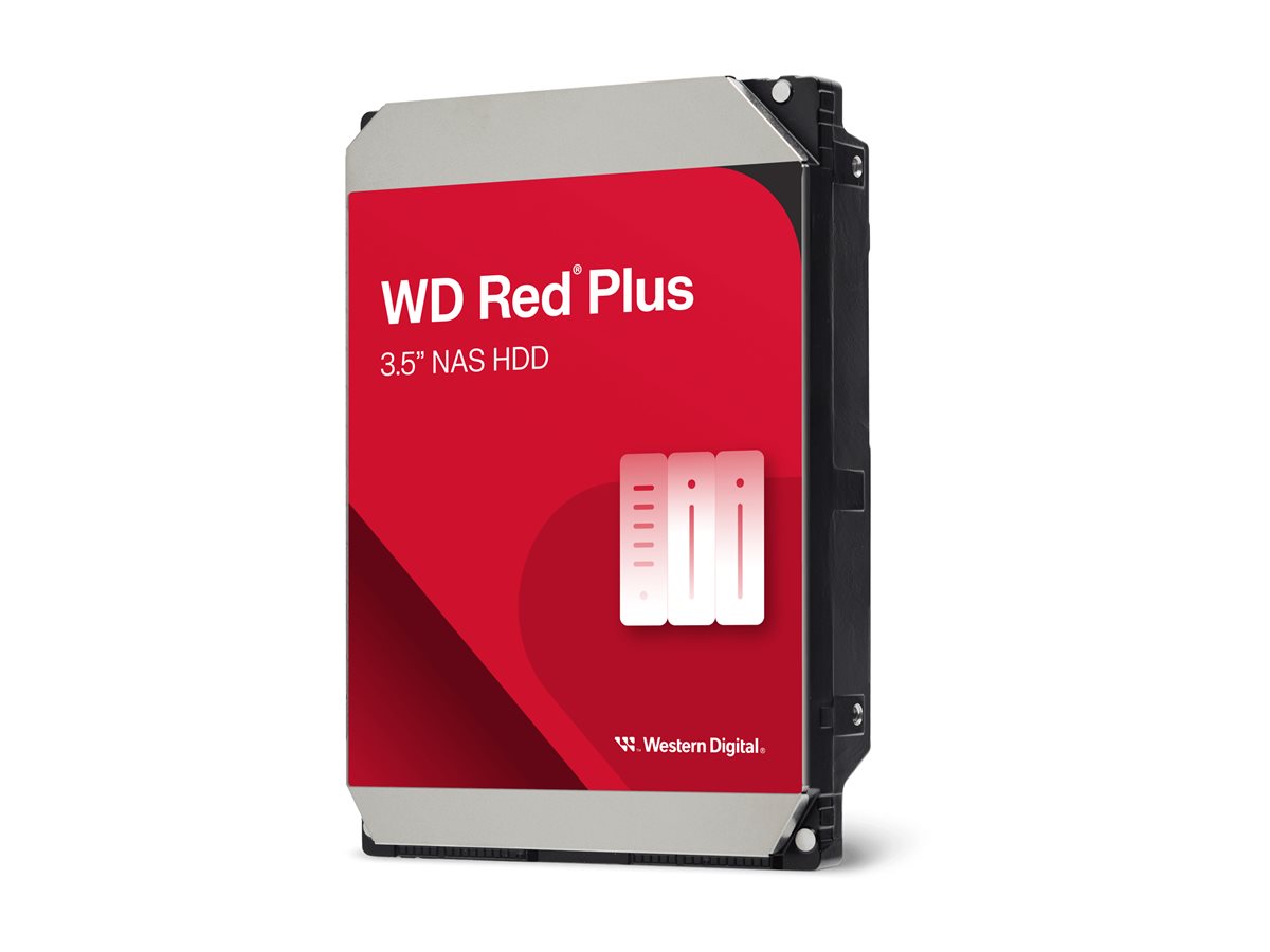 WD Red Plus WD40EFPX - Festplatte - 4 TB - intern - 3.5" (8.9 cm)
