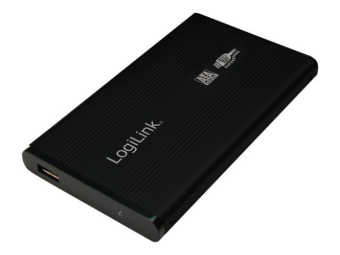 LogiLink Enclosure 25 Inch S-SATA HDD USB 3.0 Alu - Speichergehäuse - 2.5 (6.4 cm)