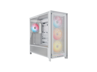 Corsair Geh Midi Frame 5000D RS ARGB Airflow Case White - Tower - ATX