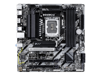 Gigabyte B860M DS3H - 2.0 - Motherboard - micro ATX - LGA1851-Sockel - B860 Chipsatz - USB-C 3.2 Gen 1 USB 3.2 Gen 2 USB 3.2 Gen 1 - 2.5 Gigabit LAN - Onboard-Grafik (CPU erforderlich)