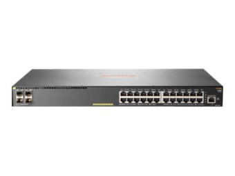 HPE Aruba 2930F 24G PoE+ 4SFP - Switch - L3 - managed - 24 x 101001000 (PoE+)