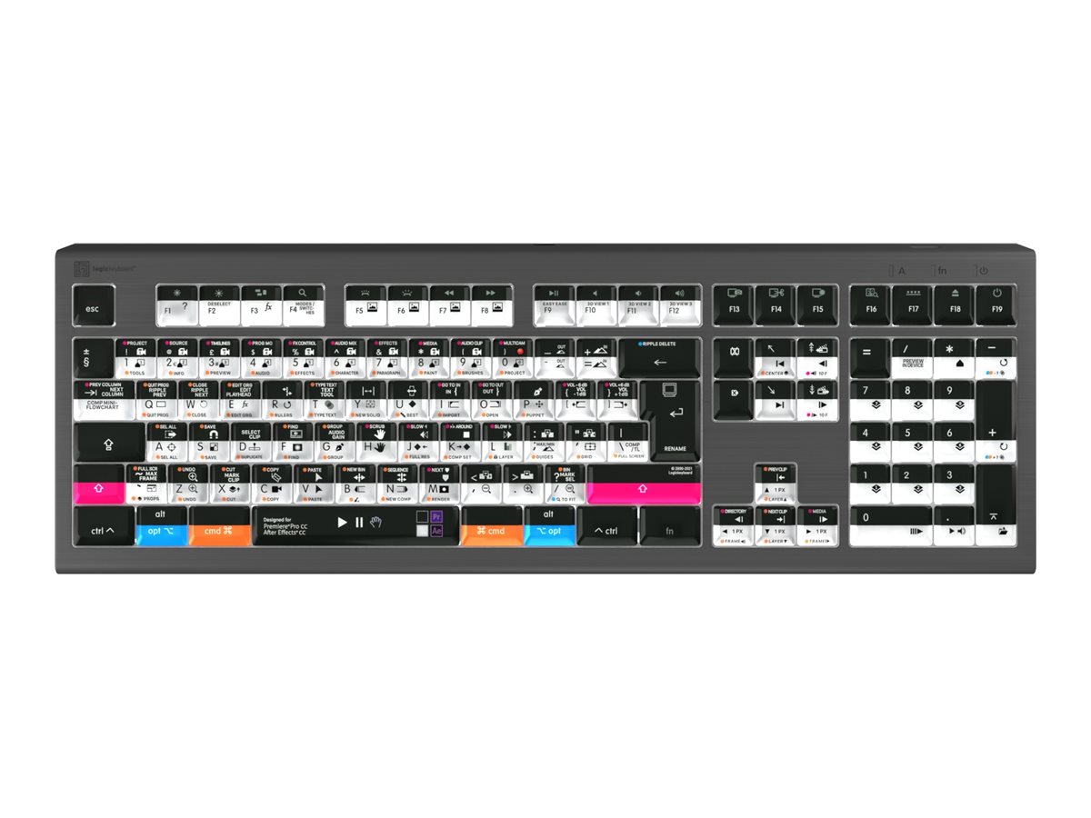 Logickeyboard Adobe Filmmaker - Premiere Pro