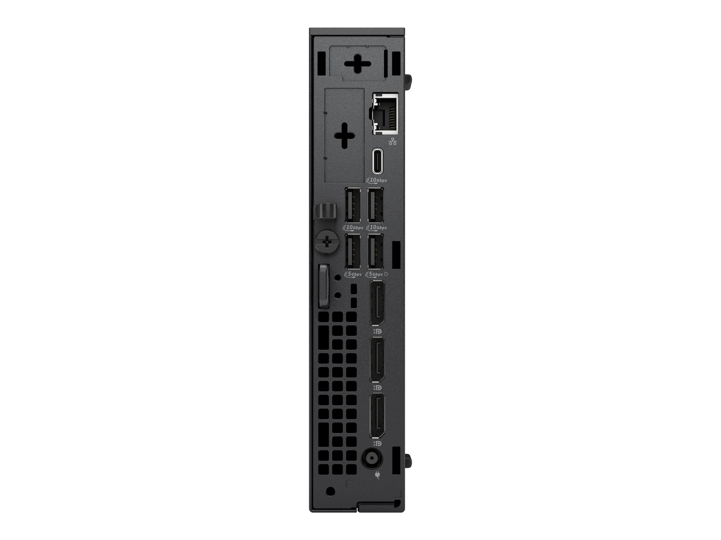 Dell Pro Micro Plus QBM1250 - Micro - Core Ultra 7 265  2.4 GHz - RAM 16 GB - SSD 512 GB - NVMe, TLC - Intel Graphics - 1GbE, Bluetooth, Wi-Fi 6E - WLAN Bluetooth, 802.11abgnacax (Wi-Fi 6E)
