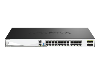 D-Link DXS 3130-28 - Switch - L3 - managed - 24 x 10010002.5G5G10GBase-T + 4 x 10 Gigabit  25 Gigabit SFP28
