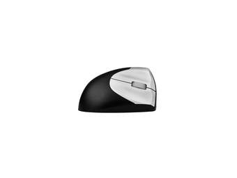 Bakker Handshake Wireless VS4 - Linkshändig - Laser - RF Wireless - 2400 DPI - Schwarz - Silber