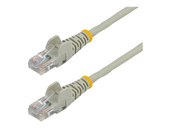 StarTech.com Startech 0,5m Cat5e Ethernet Netzwerkkabel Snagless mit RJ45 - Cat 5e UTP Kabel - Grau - Patch-Kabel - RJ-45 (M)