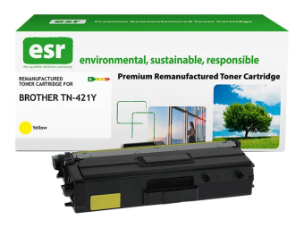ESR Gelb - kompatibel - Box - Tonerpatrone (Alternative zu: Brother TN421Y)