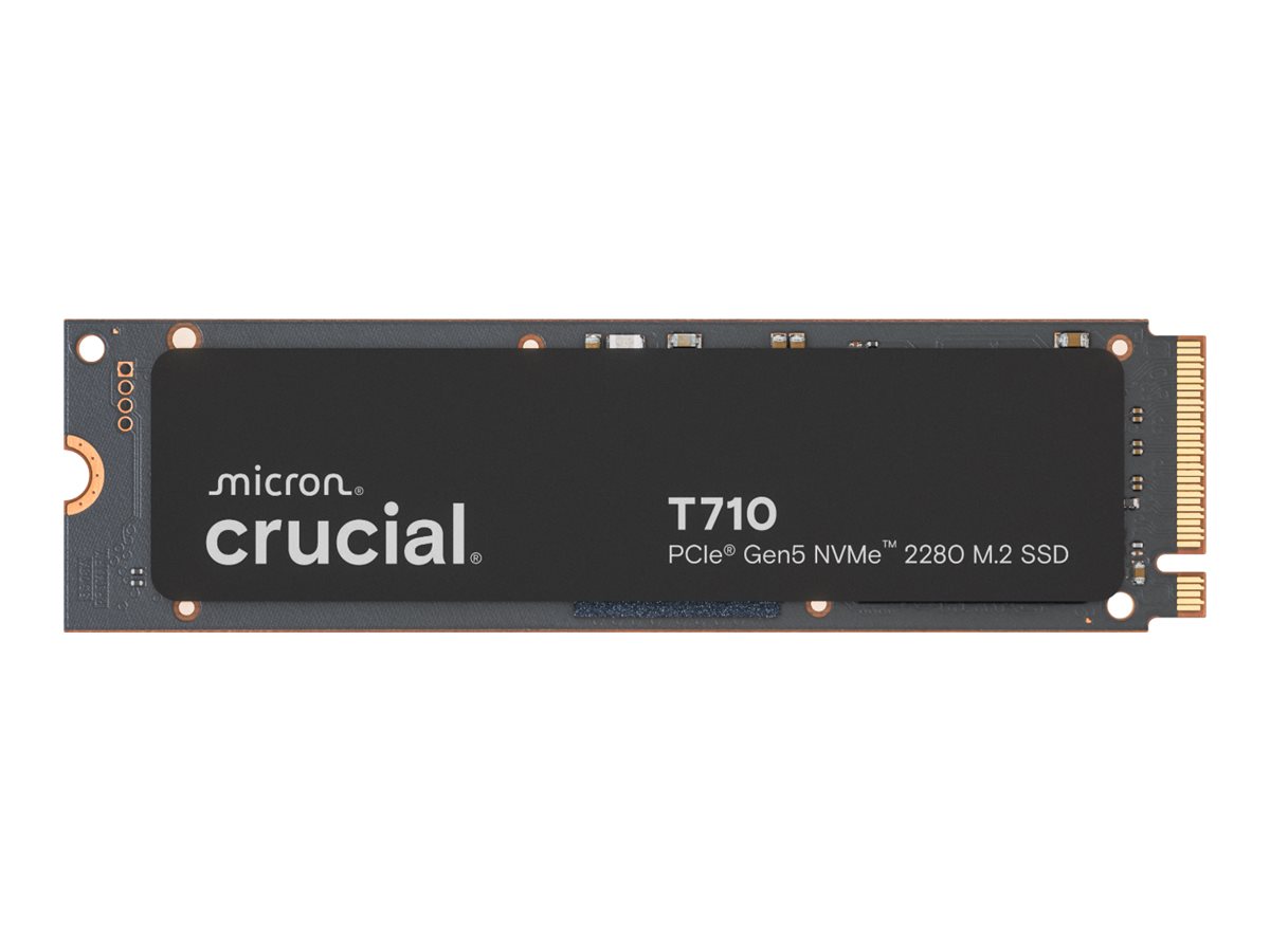 Crucial T710 - SSD - verschlüsselt - 2 TB - intern - M.2 2280 - PCI Express 5.0 (NVMe)