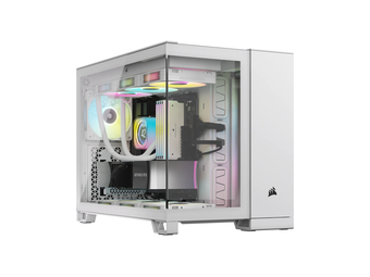 Corsair iCUE LINK 2500X RGB - Mid tower - micro ATX - Seitenteil mit Fenster (gehärtetes Glas)