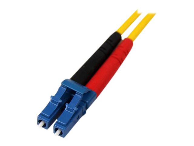 StarTech.com 7m Fiber Optic Cable - Single-Mode Duplex 9125 - LSZH - LCLC - OS1 - LC to LC Fiber Patch Cable (SMFIBLCLC7)