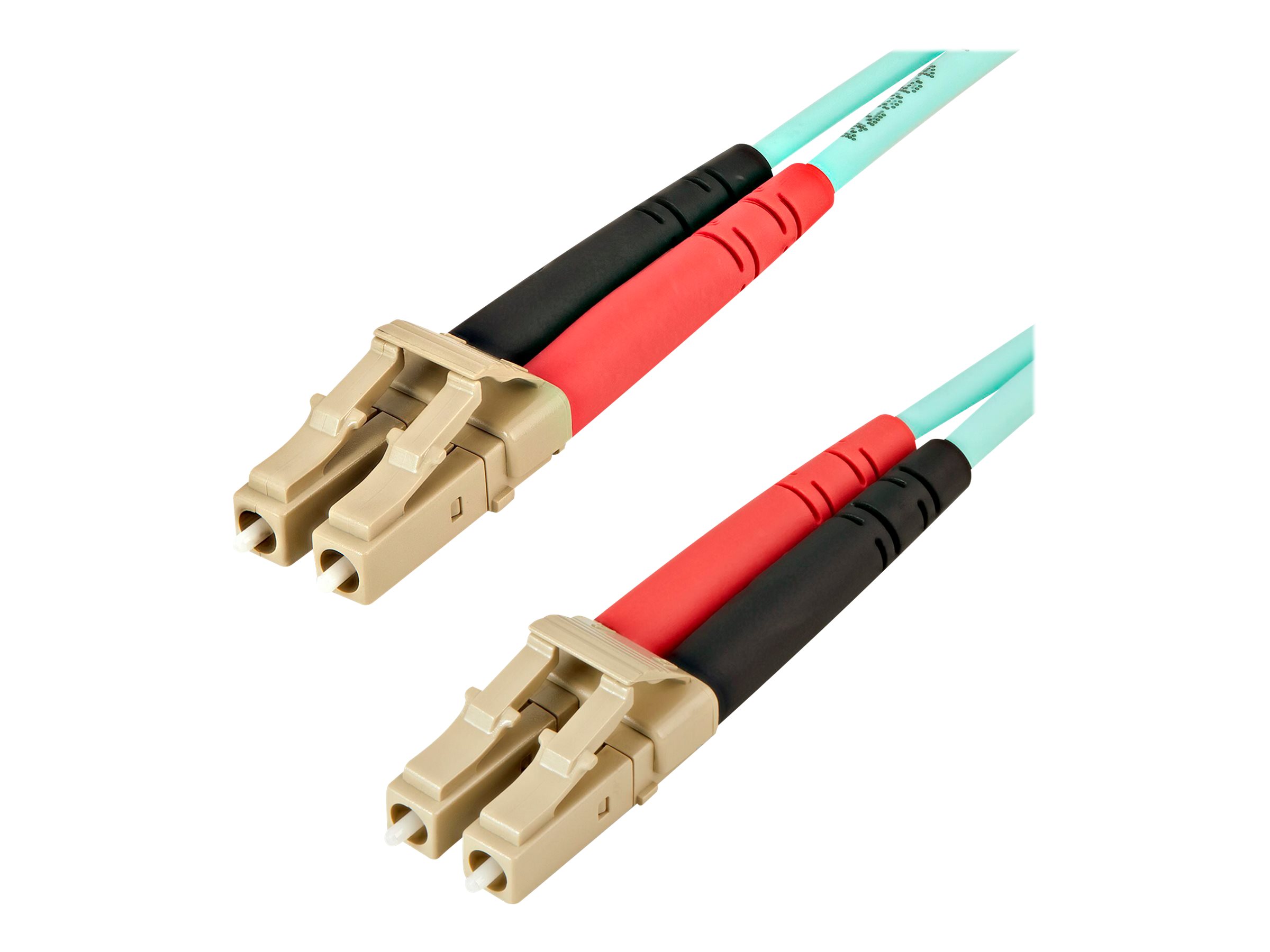 StarTech.com 5 m LC auf LC OM4 Multimode Glasfaserkabel, LWL Patchkabel - Netzwerkkabel - LC Multi-Mode (M)