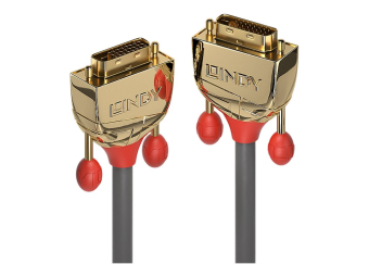 Lindy Gold - DVI-Kabel - Dual Link - DVI-D (M)