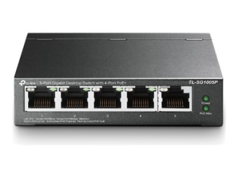TP-LINK TL-SG1005P - Switch - unmanaged - 4 x 101001000 (PoE)