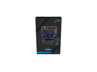 MEDIARANGE MRGS100 - Kabelgebunden - USB - Mechanischer Switch - QWERTZ - RGB-LED - Schwarz - Silber