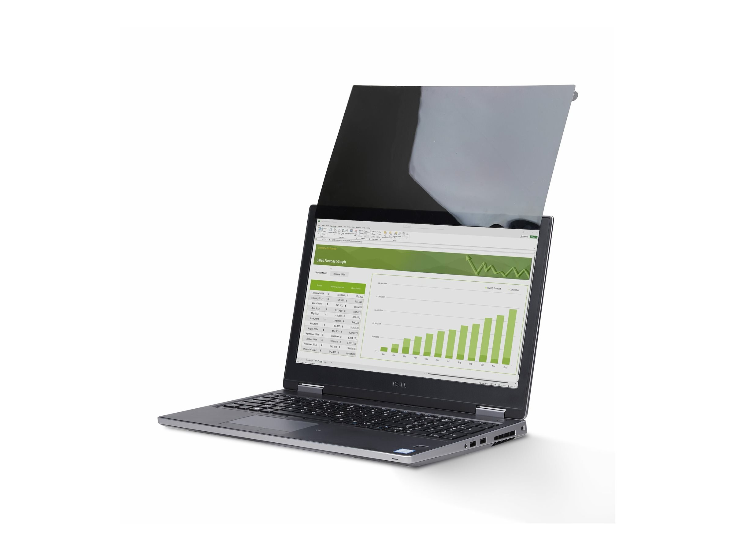 StarTech.com 12,1" 1610 Touch Laptop Sichtschutz, Blickschutz, Flip-Up - Blickschutzfilter für Notebook (horizontal)