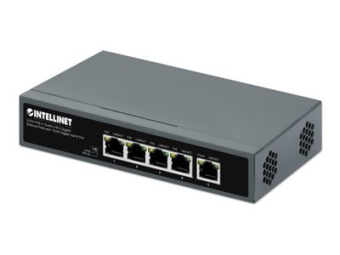 Intellinet Switch - unmanaged - 4 x 101001000 (PoE++)